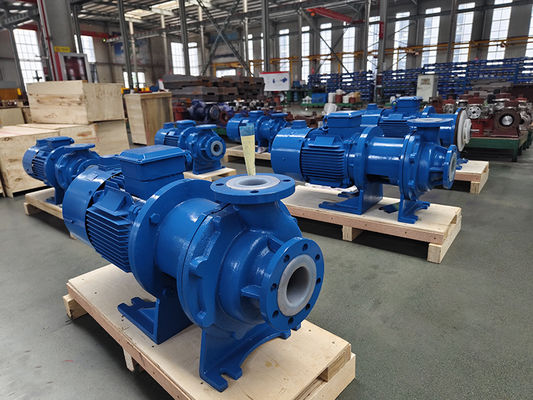 Magnetische centrifuge pomp voor HNO2