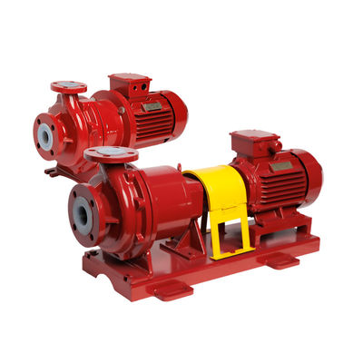 Fluorpolymer beklede centrifuge magnetische pomp voor stikstofzuur