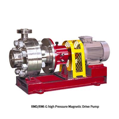 Magnetische centrifuge pomp voor vloeistoffen bij hoge temperatuur 4
